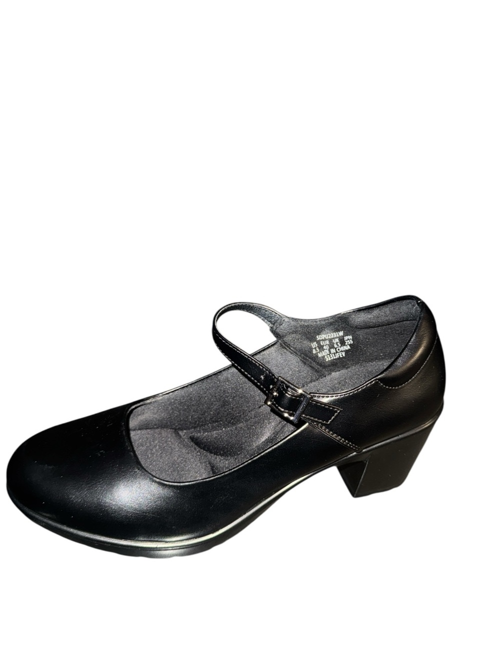 Dream Pairs Women's "Edenia" Round Toe Mary Jane Low Block Heel Pumps Size: 8.5